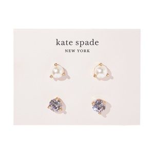 Kate Spade Rise and Shine Stud Earrings 2 Pair